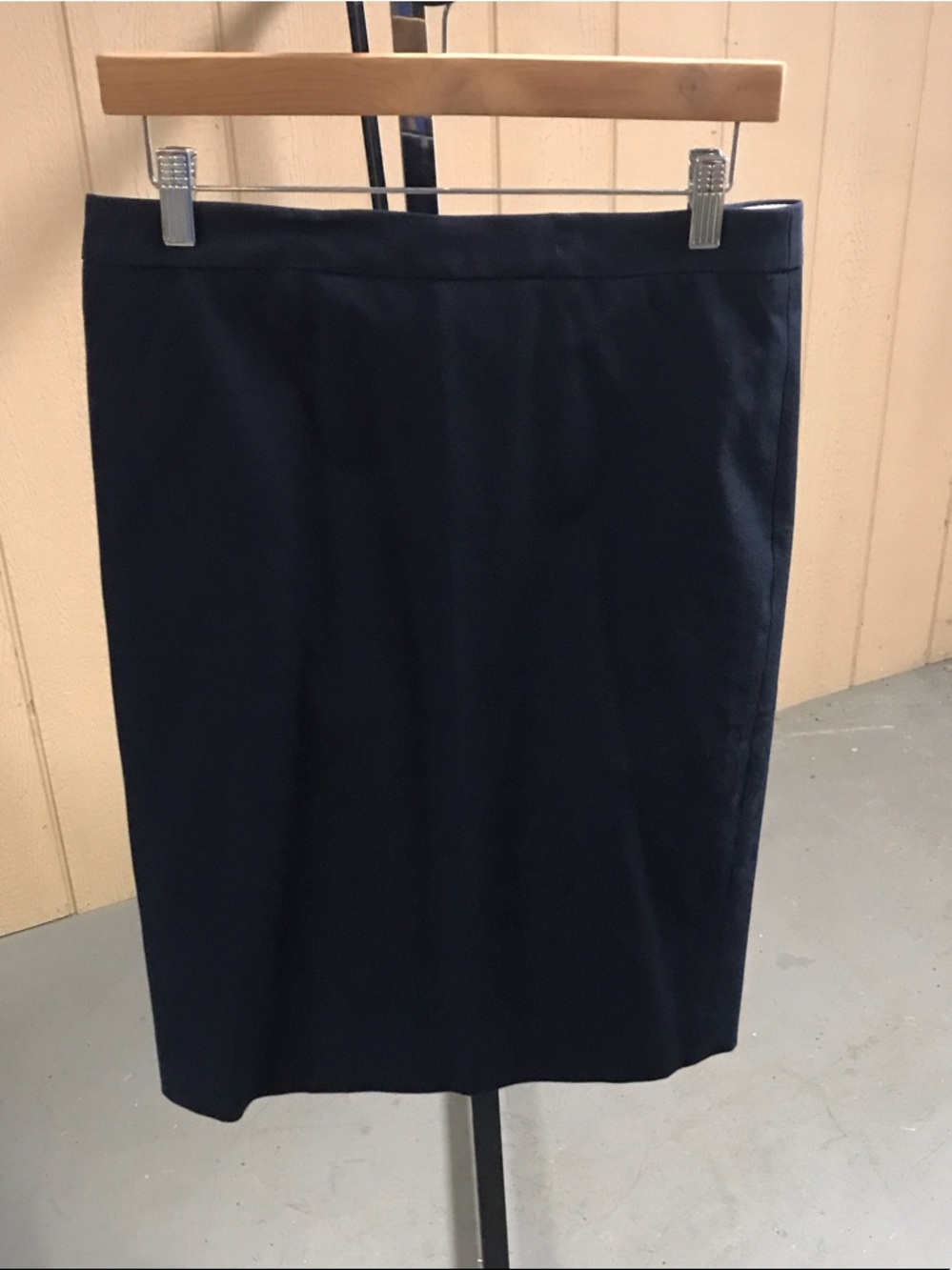 J. Crew Navy Pencil Skirt